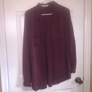 Maroon button down- Maurice’s plus size